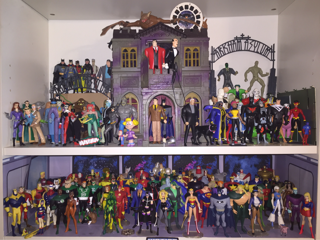 batman animated series figure collection